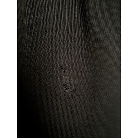 Tory Burch Foster Long Sleeve Ruffle Hem Black Dress Shift 32529 Round N… - Picture 12 of 12